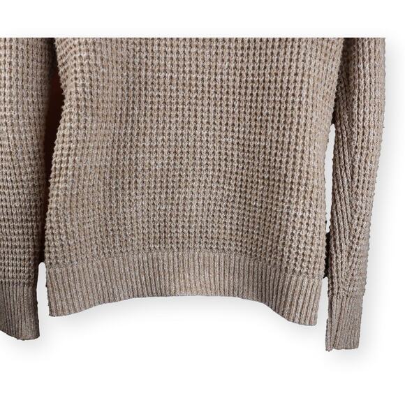 Staccato Beige Hoodie Pullover Button Sweater S - Picture 8 of 11